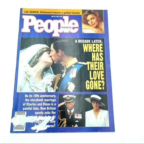 People Weekly Magazine Princess Diana 1991 - Picture 1 of 7